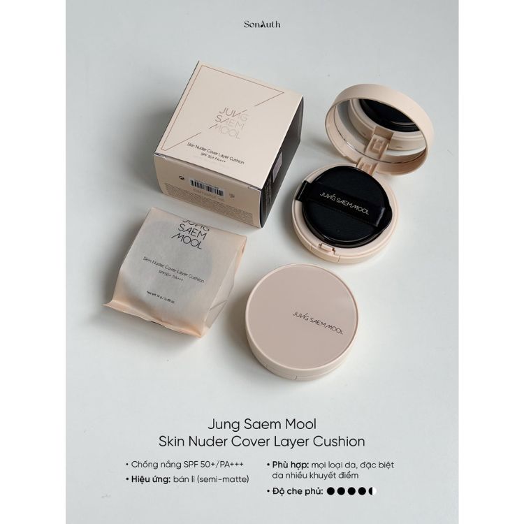 Jung Saem Mool Skin Nuder Cover Layer Cushion