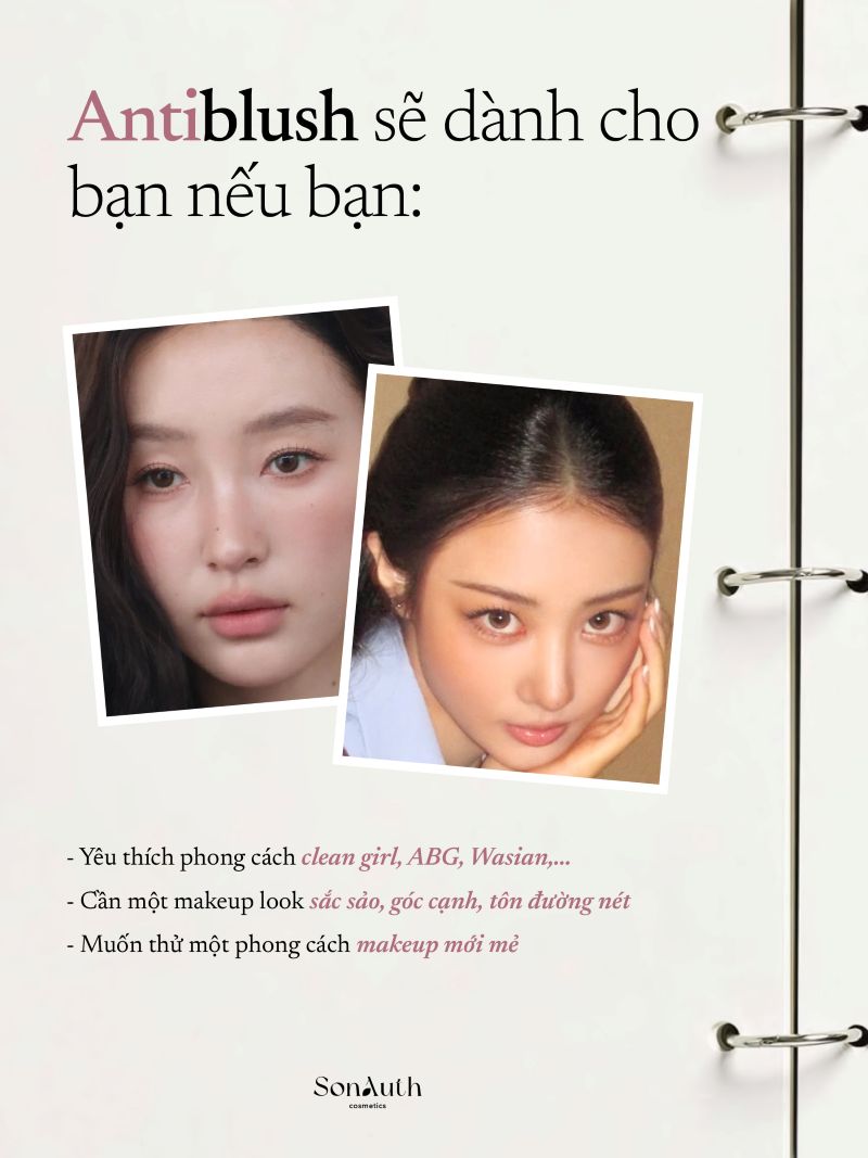 Xu hướng trang điểm Antiblush