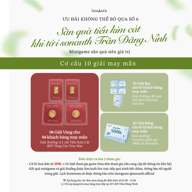 Ưu đãi không thể bỏ qua khi tới khai trương Trần Đăng Ninh