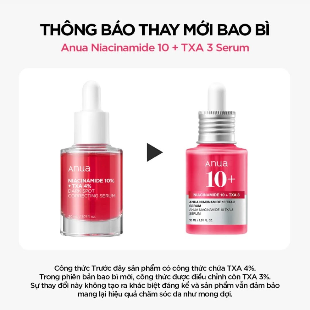 Anua Niacinamide 10% + TXA 3% Serum