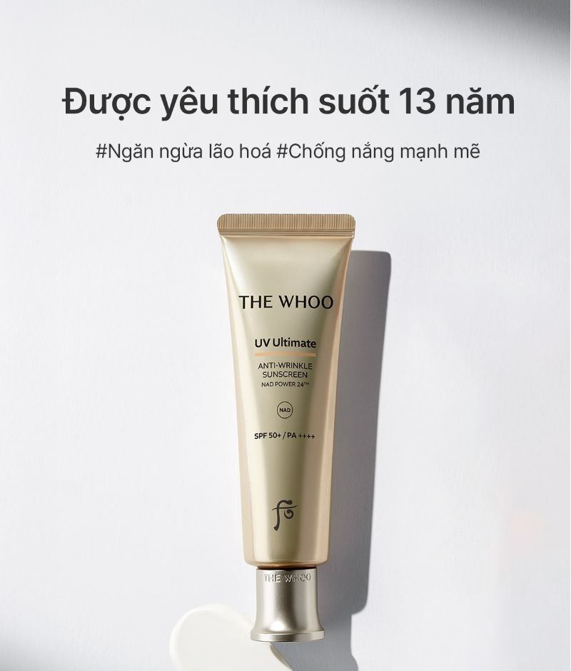 The Whoo UV Ultimate Anti-Wrinkle Sunscreen