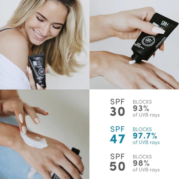 DBH EGF UV Shield Sunscreen Protection SPF47