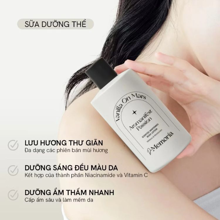 De Memoria Scented Brightening Body Lotion