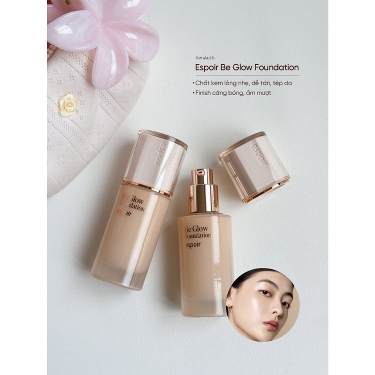Kem Nền Căng Bóng Espoir Be Glow Foundation