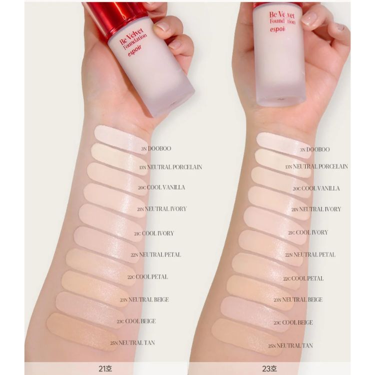 Kem Nền Mịn Lì Espoir Be Velvet Foundation