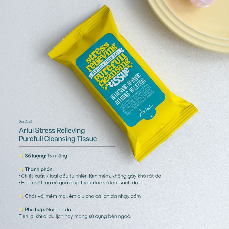 Ariul Stress Relieving Purefull Cleansing Tissue