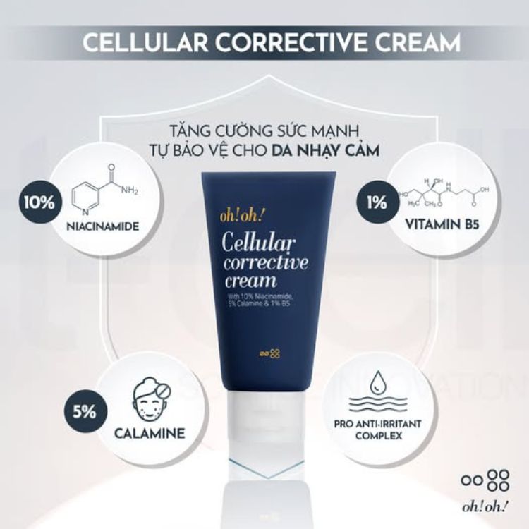 Kem Dưỡng Phục Hồi Oh! Oh! Cellular Corrective Cream 30ml