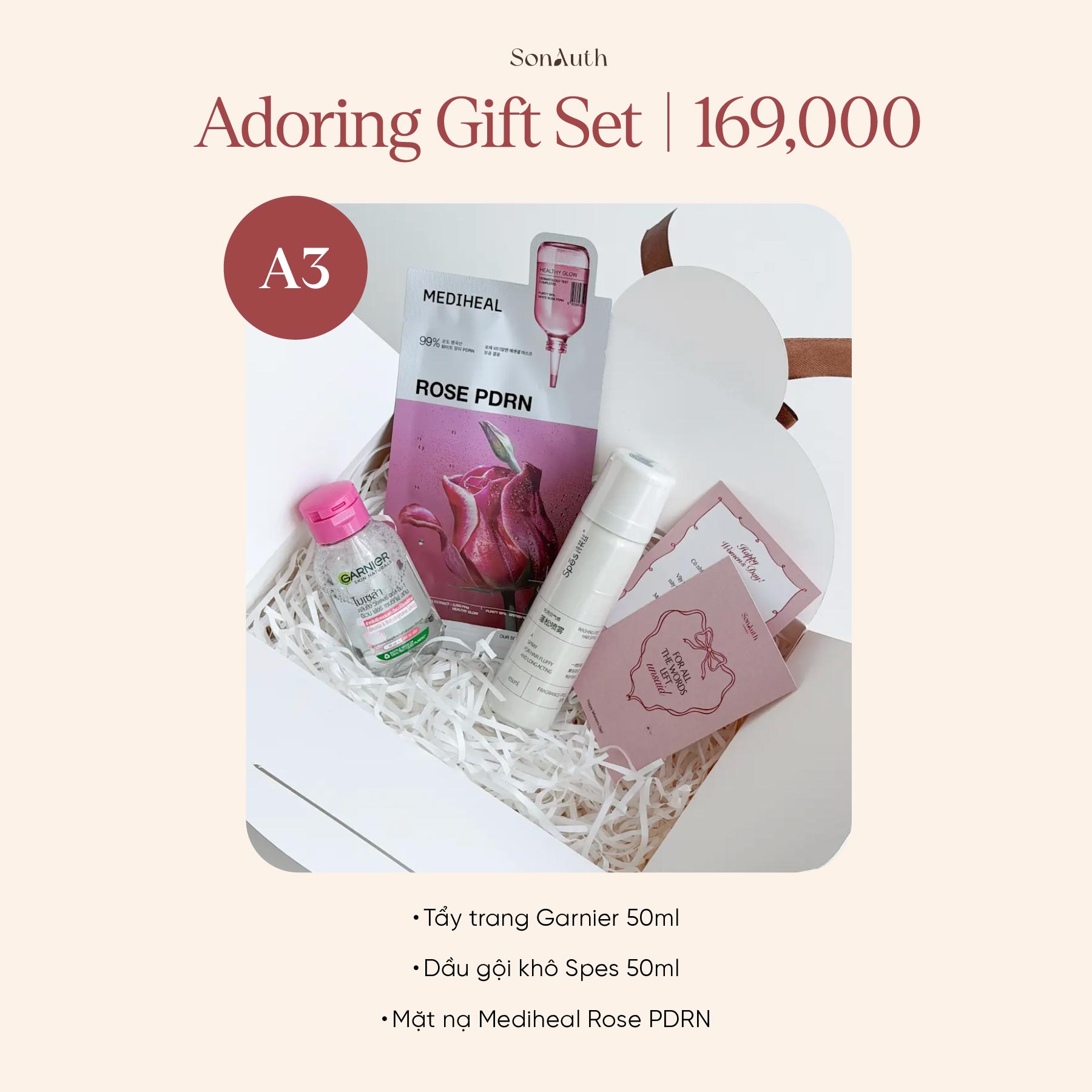 Set Doanh Nghiệp Adoring Gift Set A3