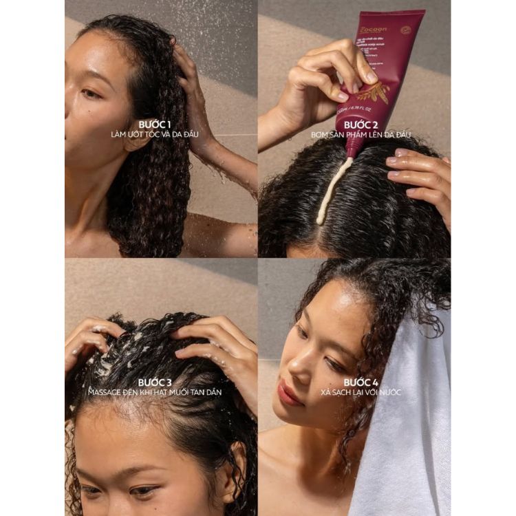 Tẩy Da Chết Da Đầu Bồ Kết Cocoon