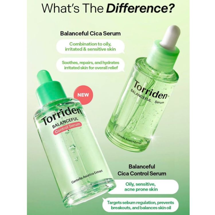 Torriden Centella Asiatica Extract Balanceful Control Serum