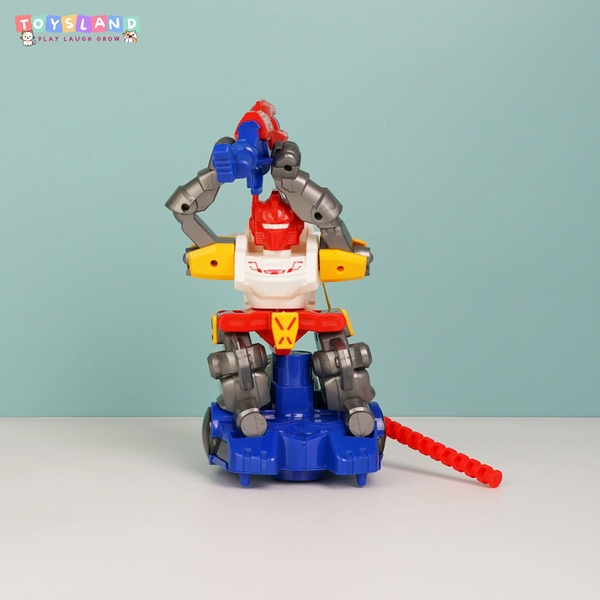 Lồng đèn pin Robot giúp bé thể hiện cá tính khác biệt và mạnh mẽ.