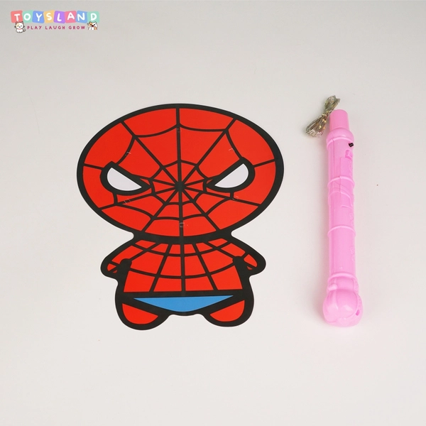 Đèn lồng Trung thu Spiderman có đèn LED, gọn nhẹ