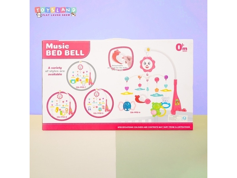 Hộp lắc treo pin Music Bed Bell