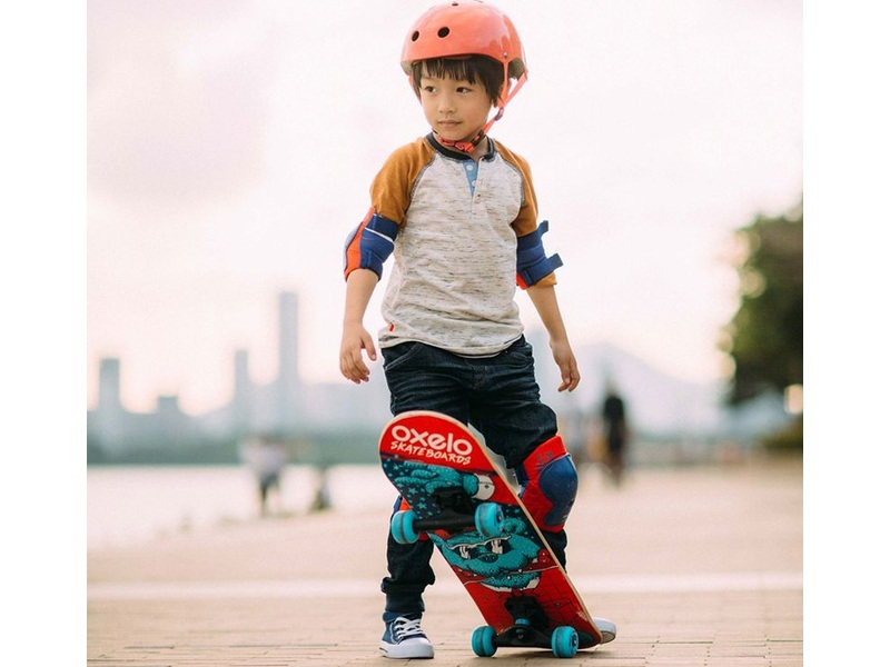 Trượt ván giúp bé rèn luyện sự tập trung và các kỹ năng vận động