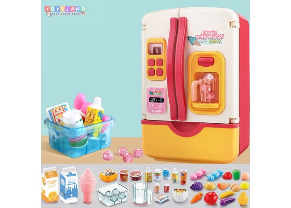 Hộp bếp tủ lạnh pin + thức ăn 32 miếng Magic Fridge