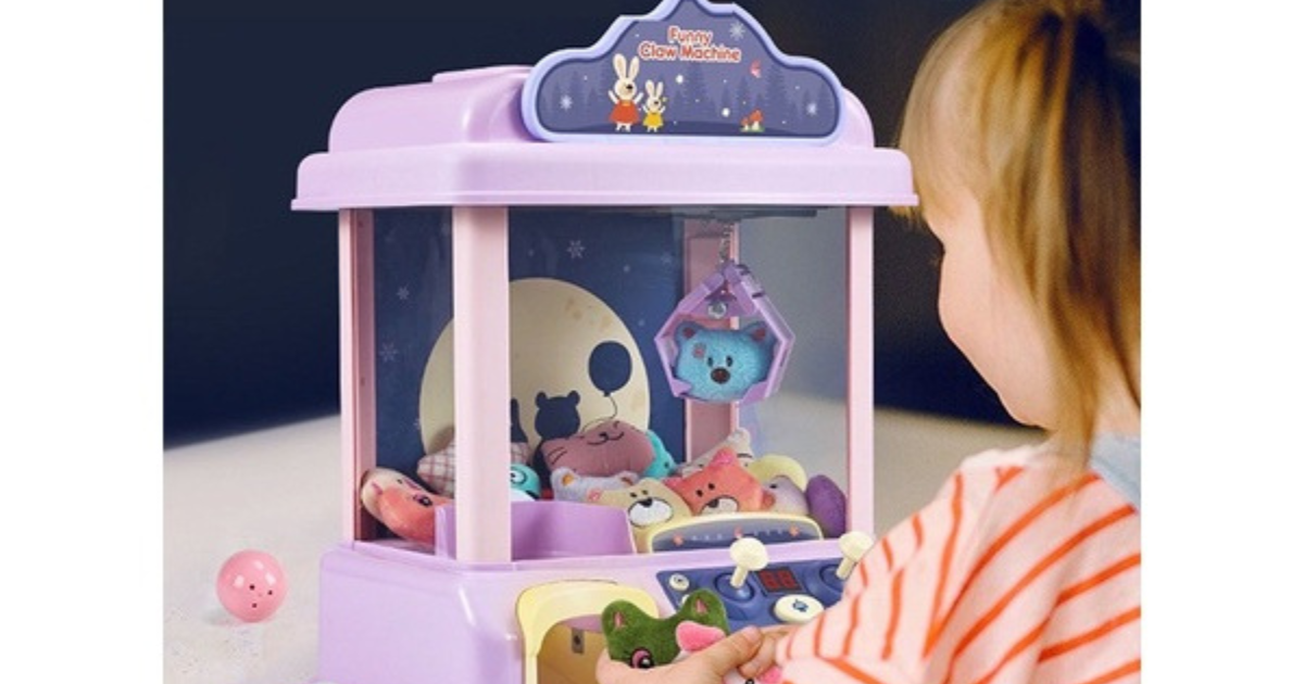 Đồ chơi gắp thú mini tại nhà cho bé