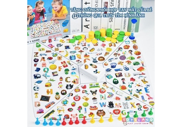 Hộp trò chơi thám tử nhí tinh mắt 2 in 1 của Toysland luôn được yêu thích