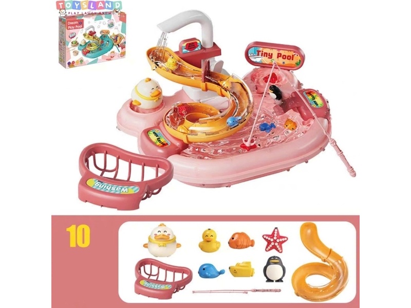 Hộp câu cá nước pin cầu tuột của Toysland
