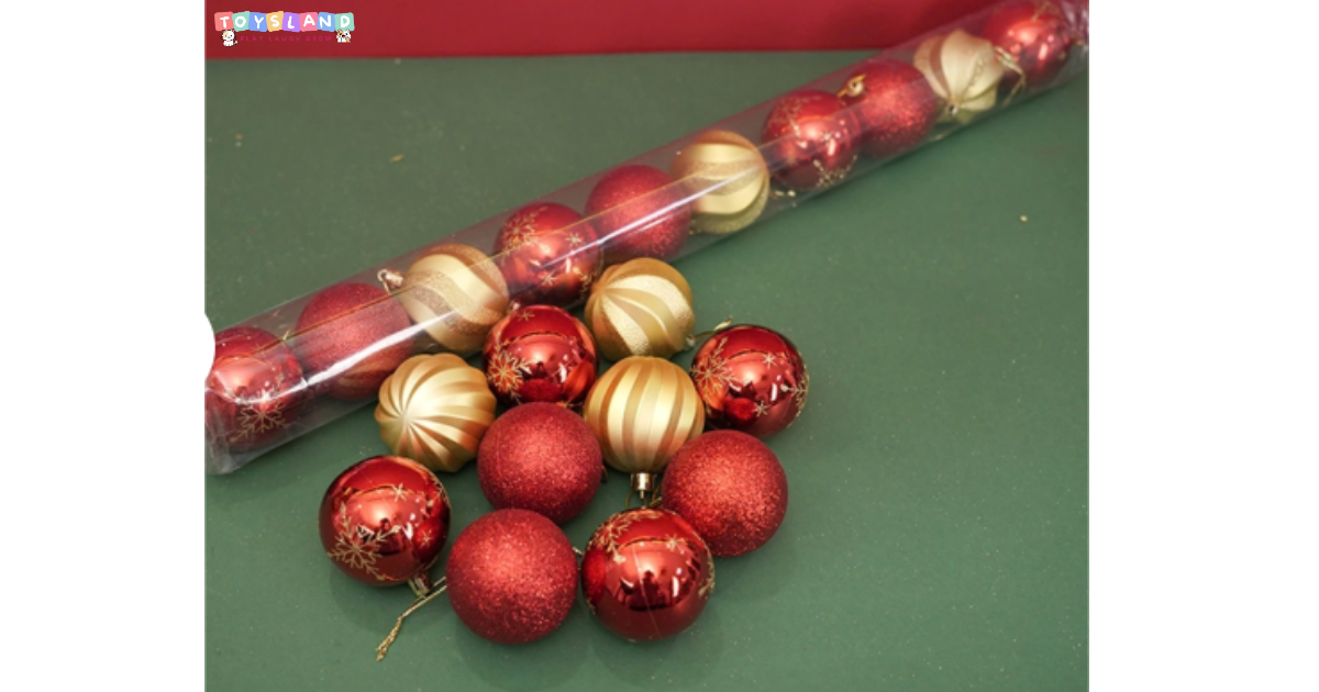 trái châu trang trí noel