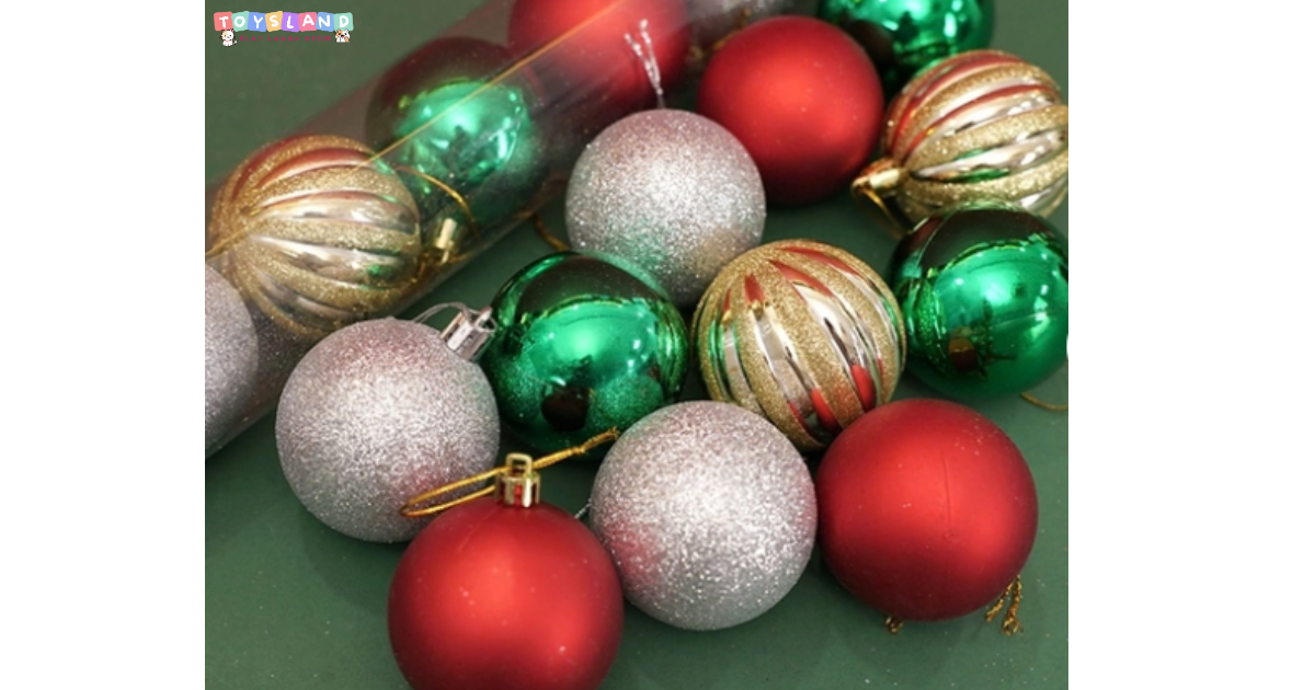 trái châu trang trí noel