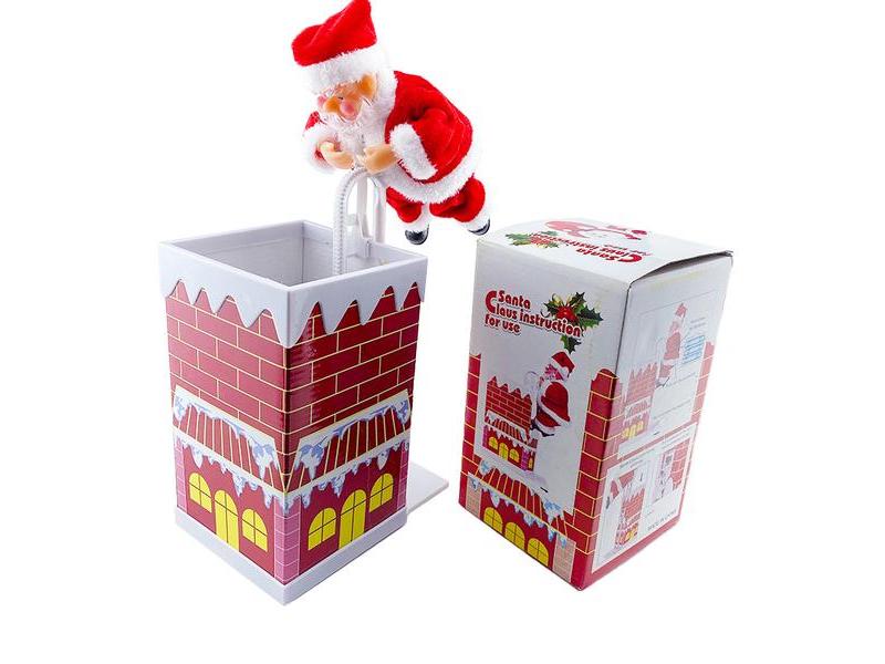 Đồ chơi ông già noel leo ống khói là lựa chọn vui nhộn đặc trưng cho mùa lễ hội