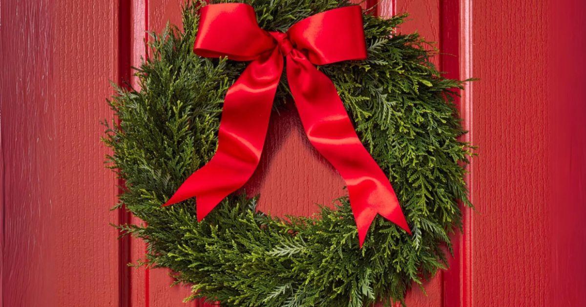 Mẫu vòng nguyệt quế đính nơ