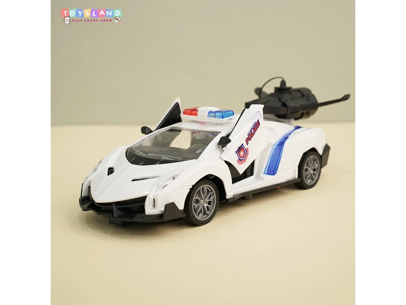 Hộp xe cảnh sát mở cửa điều khiển 7 động tác của Toysland