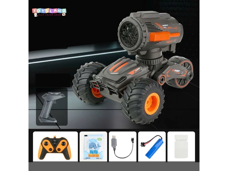 Hộp xe tăng điều khiển 7 động tác, bắn đạn bi nước, bắn xà bông 2 in 1 Toysland