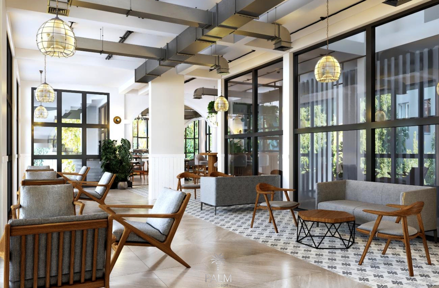 Palm Concept đồng hành cùng chủ đầu tư thiết kế Dạ Thảo Cafe như thế nào?