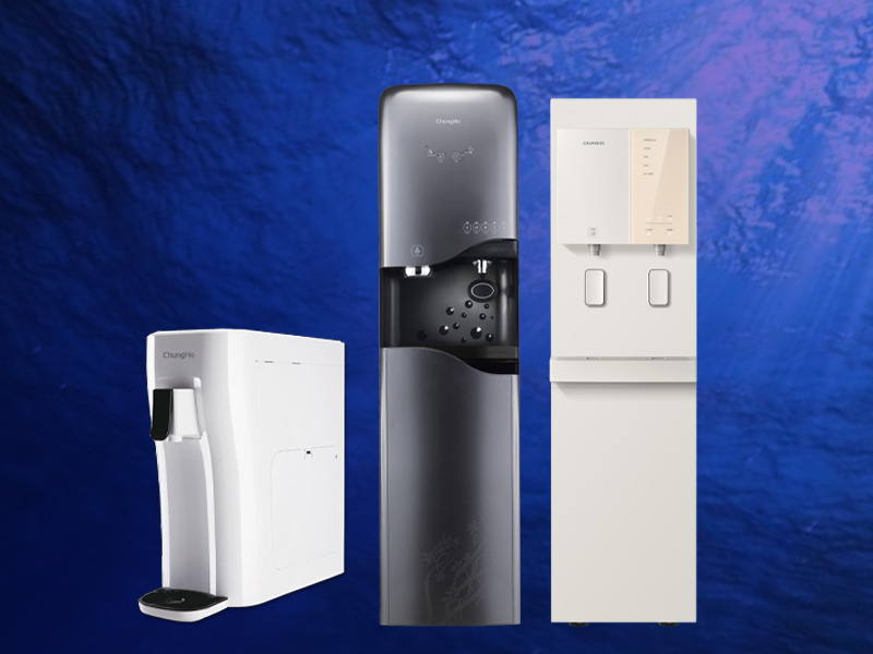 3 máy lọc nước ChungHo cho gia đình: Ambient S, New 700 ICE, Digital Meta