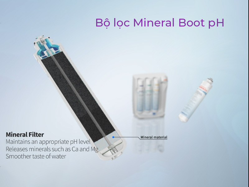Máy lọc nước bổ sung kiềm ChungHo - Công nghệ điện phân, lọc RO, an toàn, chất lượng
