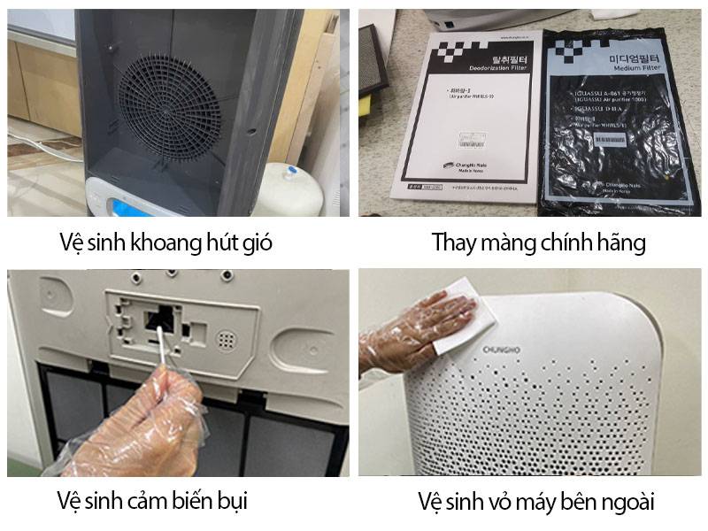Cách vệ sinh máy lọc không khí tại nhà đơn giản, hiệu quả, kéo dài tuổi thọ máy