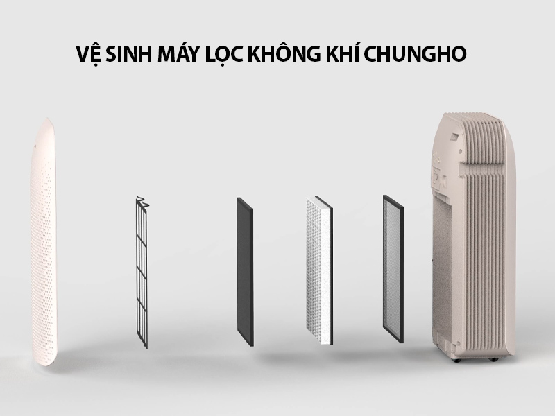 Cách vệ sinh máy lọc không khí tại nhà đơn giản, hiệu quả, kéo dài tuổi thọ máy