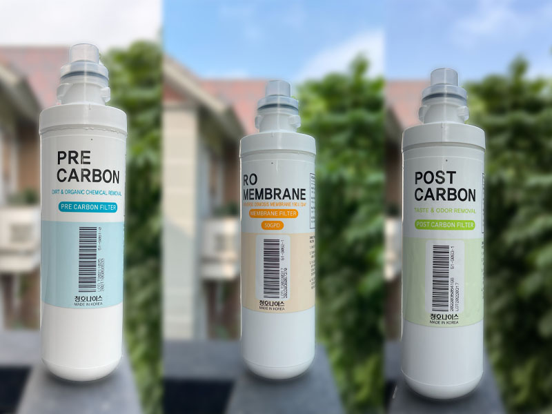 Công nghệ thẩm thấu ngược RO trong máy lọc nước ChungHo - Loại bỏ 99,99% tạp chất