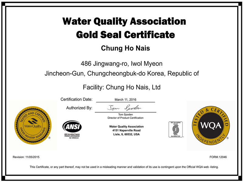 Kiểm tra giấy chứng nhận NSF, WQA khi chọn mua máy lọc nước - Đảm bảo an toàn