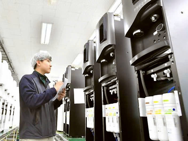 Máy lọc nước ChungHo Nais với màng lọc nguyên khối