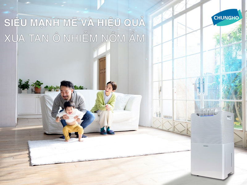 Máy hút ẩm và máy tạo ẩm - Giải pháp cân bằng độ ẩm, bảo vệ sức khỏe