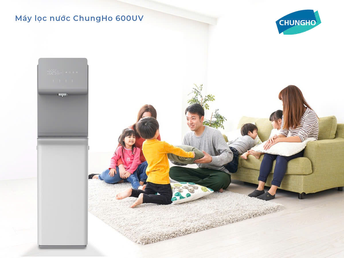 máy lọc nước gia đình công suất lớn phù hợp với gia đình đông thành viên