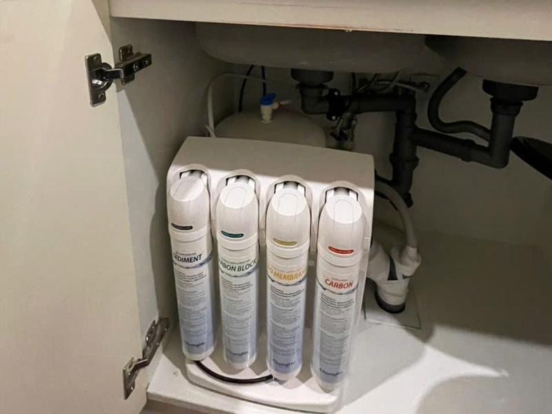 Máy lọc nước RO xả thải nhiều - Dấu hiệu cần thay lõi lọc