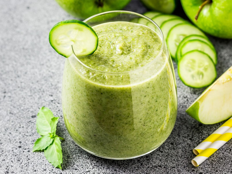 Dưa chuột chứa đến 96% là nước, cùng vitamin A, C và các khoáng chất thiết yếu