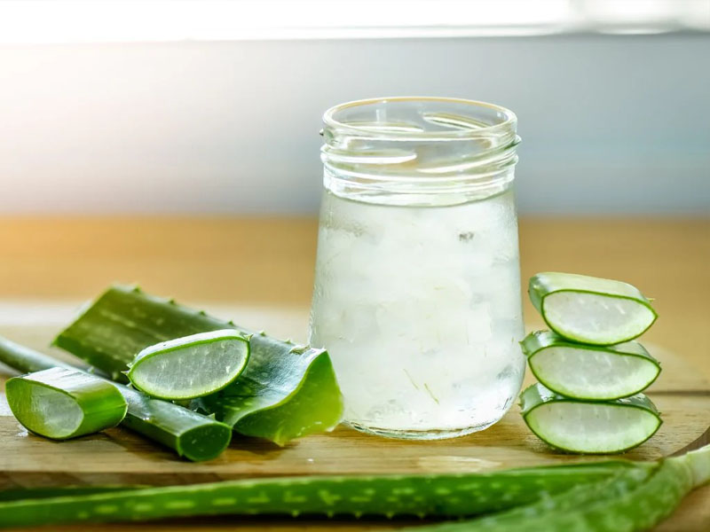 Nha đam chứa gel giàu vitamin A, C, E, B12 và các khoáng chất thiết yếu, mang lại nhiều lợi ích