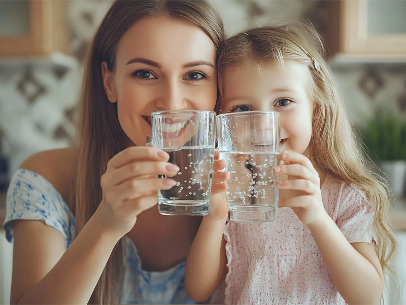 Nước tinh khiết là lựa chọn lý tưởng để duy trì sự hydrat hóa cơ bản và đảm bảo cơ thể luôn đủ nước.