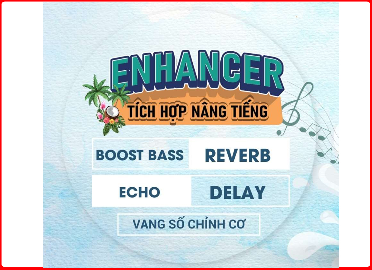 Loa Acnos HIGH FIDELITY - Boost Bass