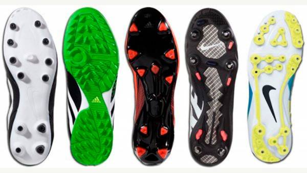 Một số loại đế giày đá bóng