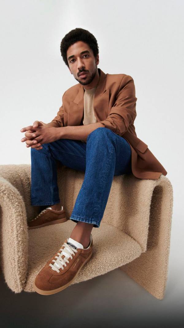 Giày Sneaker Low-Top thoáng mát, gọn gàng