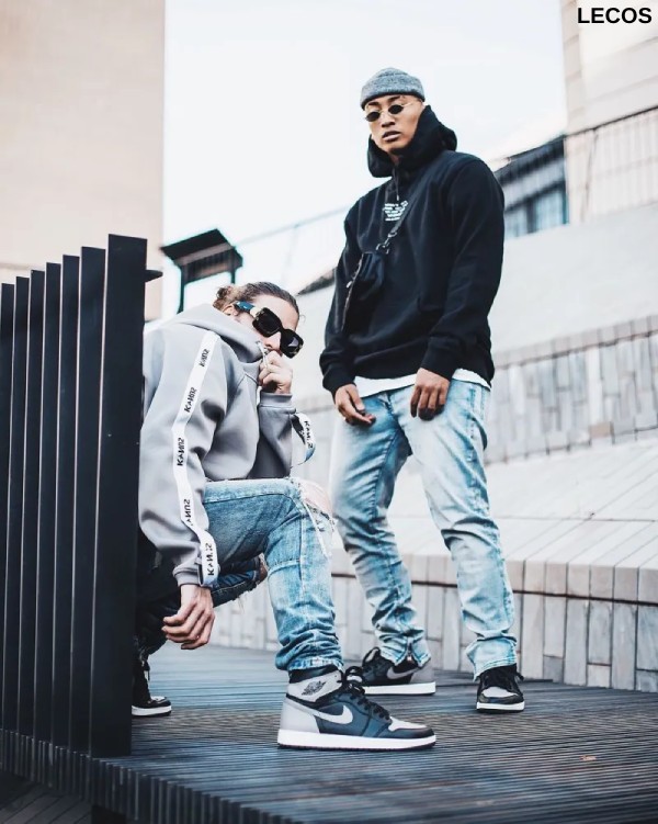 Phối đồ với giày jordan cổ cao nam cũng cần chú ý một số nguyên tắc