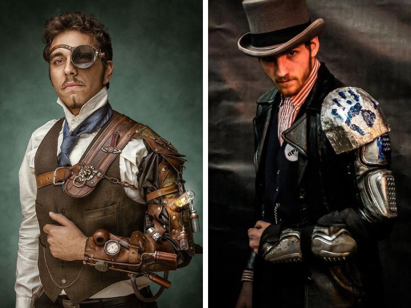 Phong cách steampunk lịch lãm