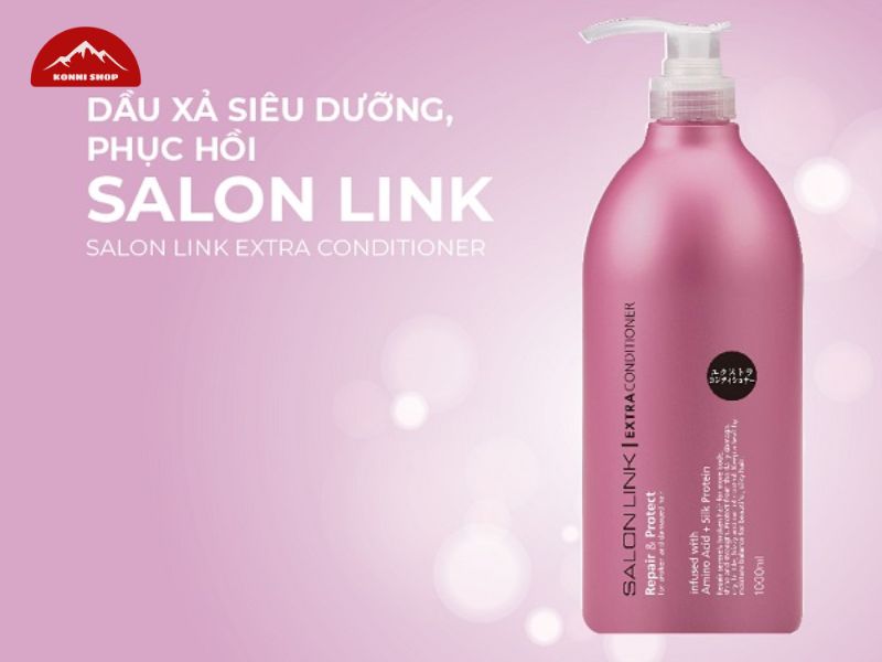 Tìm hiểu về dầu xả Salonlink phục hồi và bảo vệ tóc