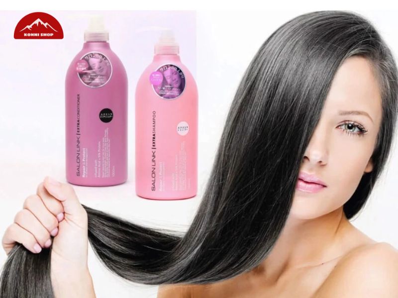 Hướng dẫn sử dụng dầu xả Salonlink bảo vệ tóc