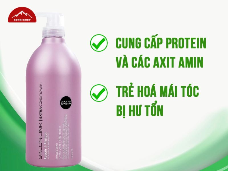 Đối tượng sử dụng dầu xả Salonlink phục hồi và bảo vệ tóc